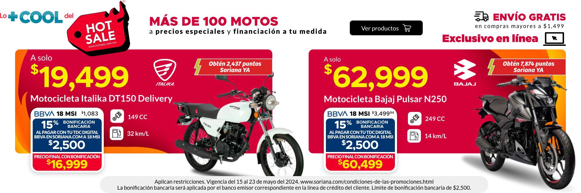 Motocicleta Italika DT150 Delivery a sólo $19,499