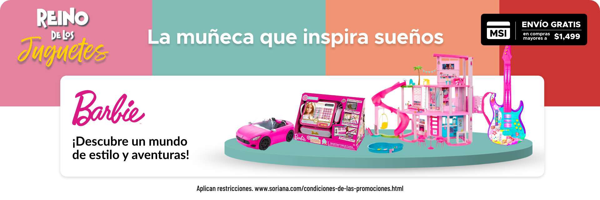 Banner promocional Barbie