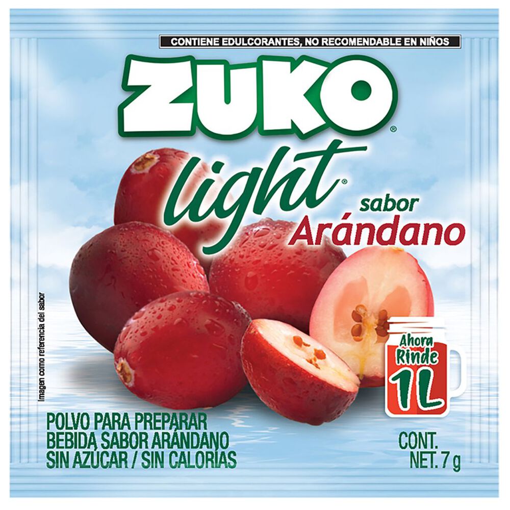 Concentrado Zuko Light Arandano 7g image number 0