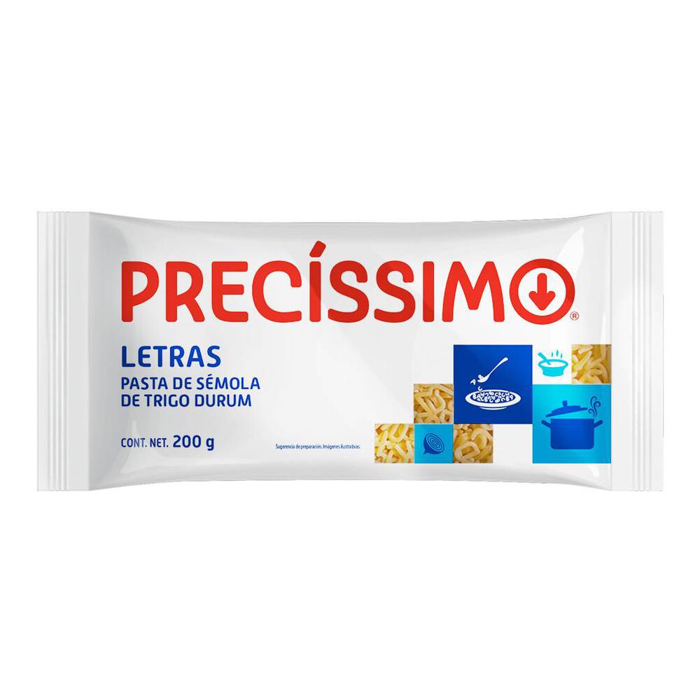 Pasta Letra Precíssimo 180 grs image number 0