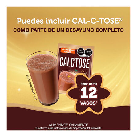 Chocolate en Polvo Cal-C-Tose 160 g image number 1