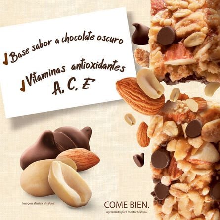 Barras de Cereal Kellogg's Special K Nut Bar Chocolate Oscuro 15 Piezas 165 g image number 2