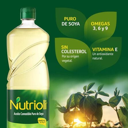 Aceite Vegetal Nutrioli 400ml image number 3