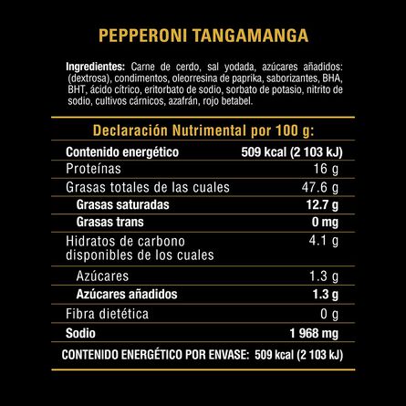 Peperoni Tangamanga 100 Gr image number 1