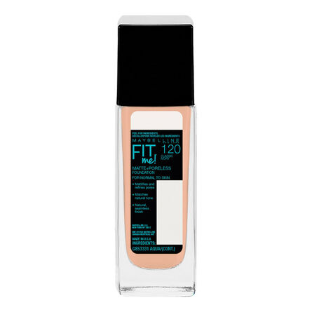 Base de Maquillaje Maybelline New York Fit Me! 120 Classic Ivory 30 Ml image number 1