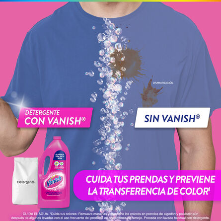 Vanish® Quitamanchas en Gel Multiusos para Ropa de Color 1.75 L image number 2