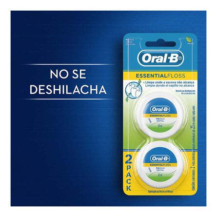 Hilo Dental Oral-B Essential Floss Menta 2 x 50 m image number 5