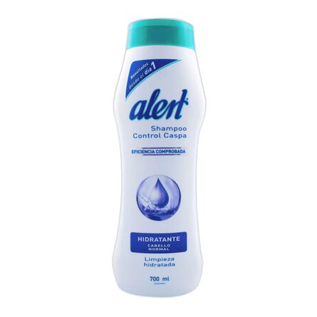 Shampoo Alert Hidratante Normal Control Caspa 700 ml image number 1