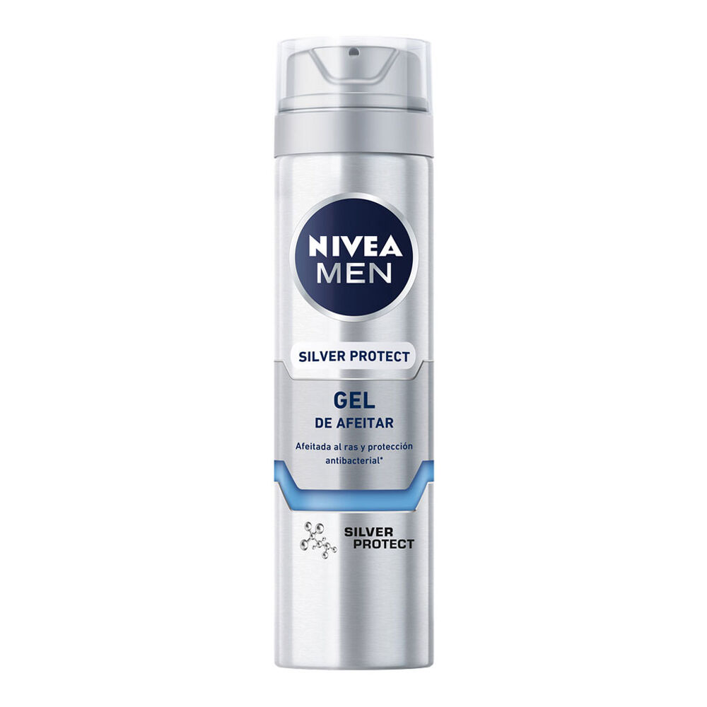 Nivea Men gel Para Afeitar Silver Protect, 200ml image number 0