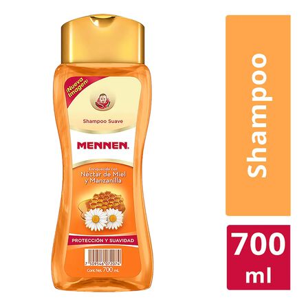 Shampoo Mennen Miel y Manzanilla Protección y Suavidad de 700 ml image number 3