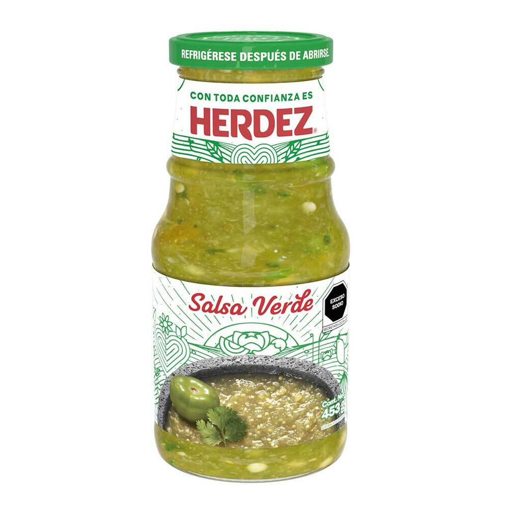 Salsa Verde Herdez 453 gr image number 0