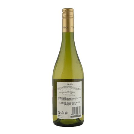 Vino Blanco Chileno Trio Chardonnay, Pinot Blanc y Pinot Grigio 750ml image number 1