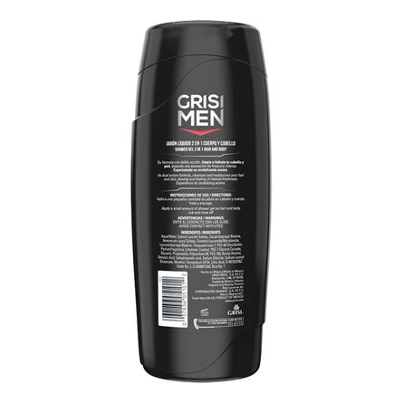 Jabón líquido 3 en 1 Grisi Men Shower image number 3