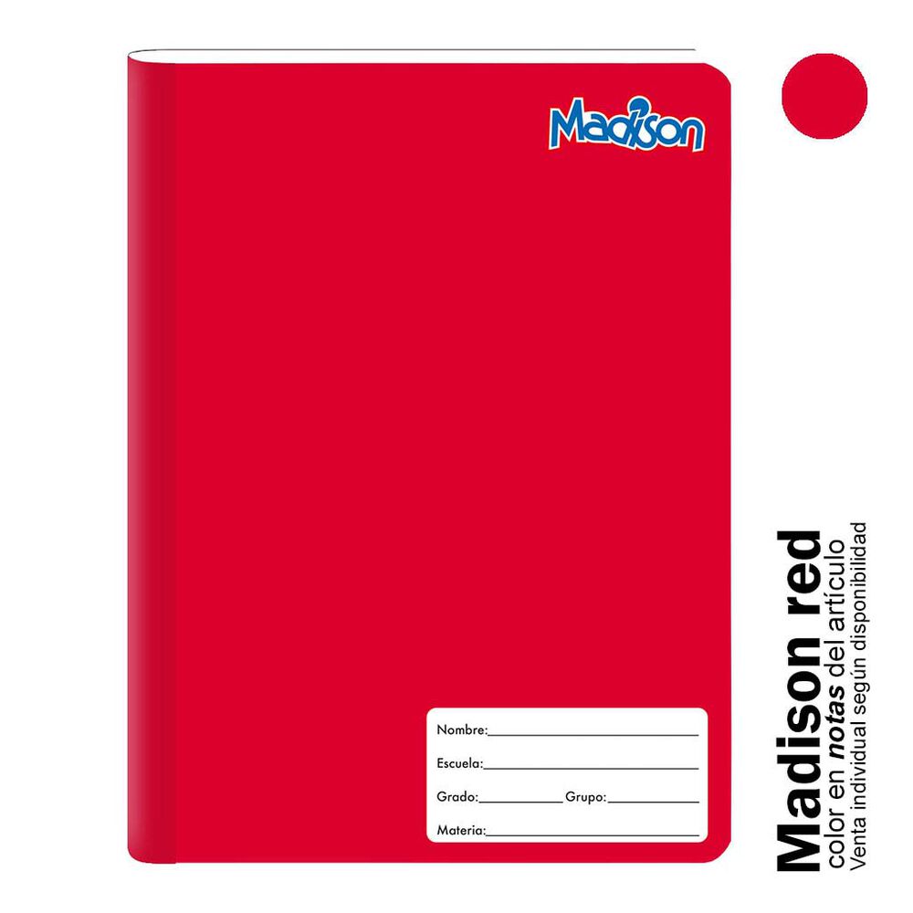 Cuaderno Profesional Norma Madison Cuadro 5mm 100 Hj image number 2