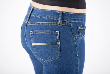 Jeans de Dama Basic Concepts Junior Talla 13 Doble Stone image number 2