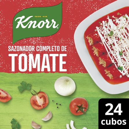 Sazonador Knorr Tomate 24 Cubos de 10.5 g image number 1
