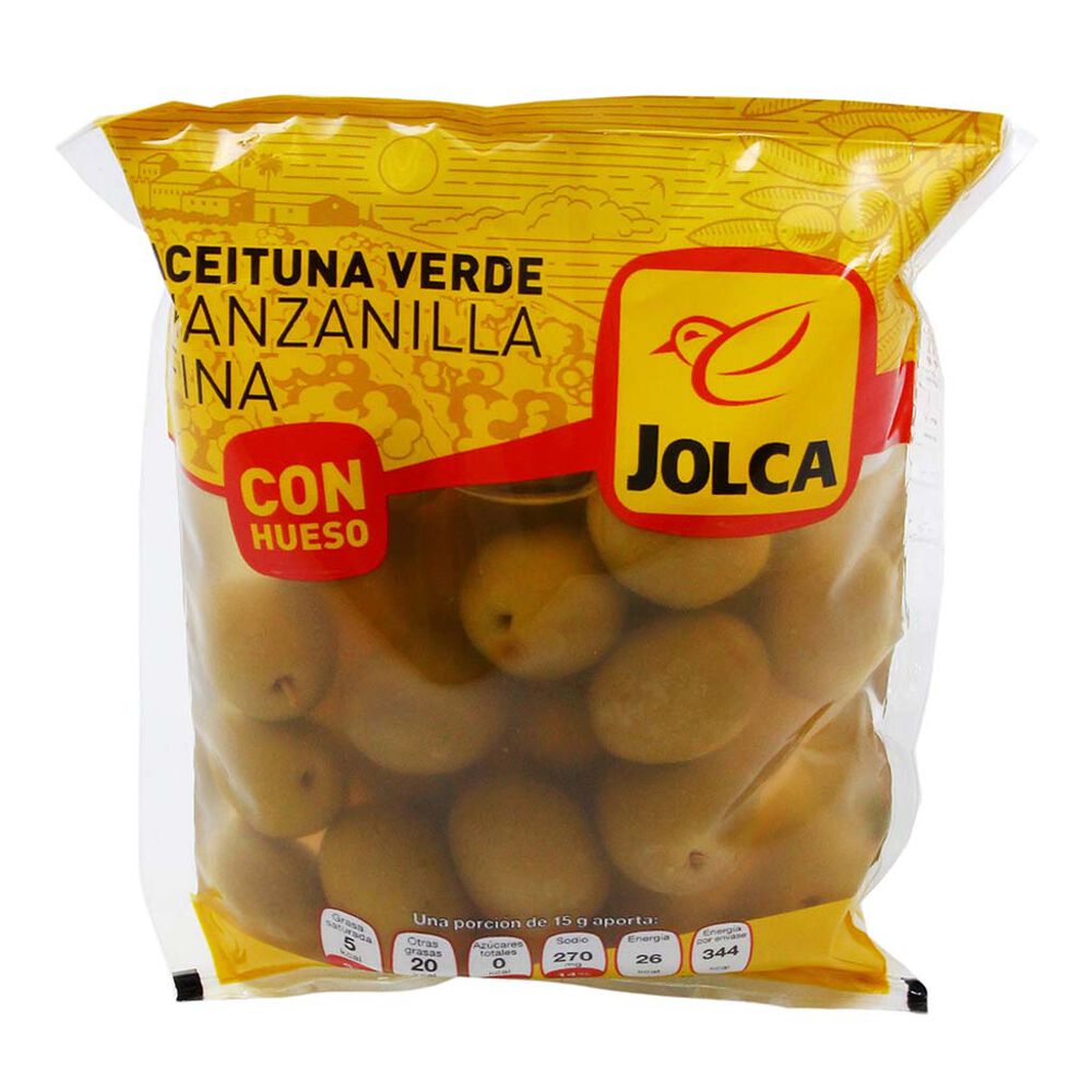 Aceituna Manzanilla Jolca Bolsa 180 g image number 0