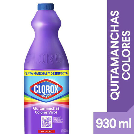 Desmanchador Clorox Colores Vivos 930 ml image number 1
