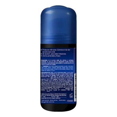 Desodorante Antitranspirante En Roll On Garnier Obao Oceanic P/Caballero 65 G image number 3