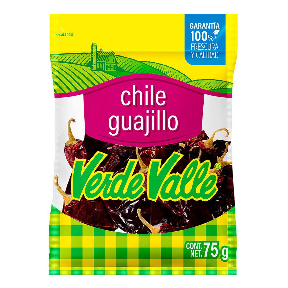 Chile Guajillo Verde Valle 75 Gr image number 0