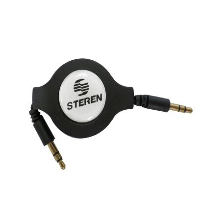 Cable Plug 3.5mm Steren 255-267 Retráctil 1.5m image number 0