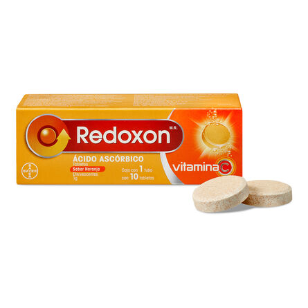 Vitamina C Redoxon Sabor Naranja 10 Tabletas Efervescentes image number 7