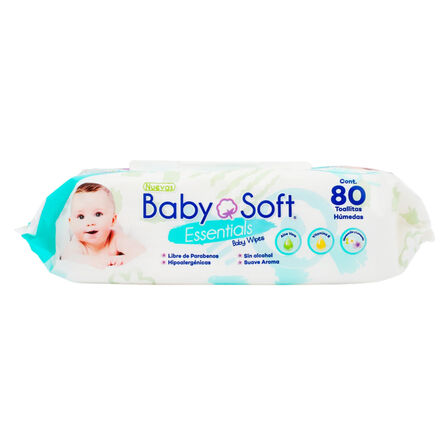 Toallitas Húmedas para Bebé Baby Soft Essentials 80 Toallitas