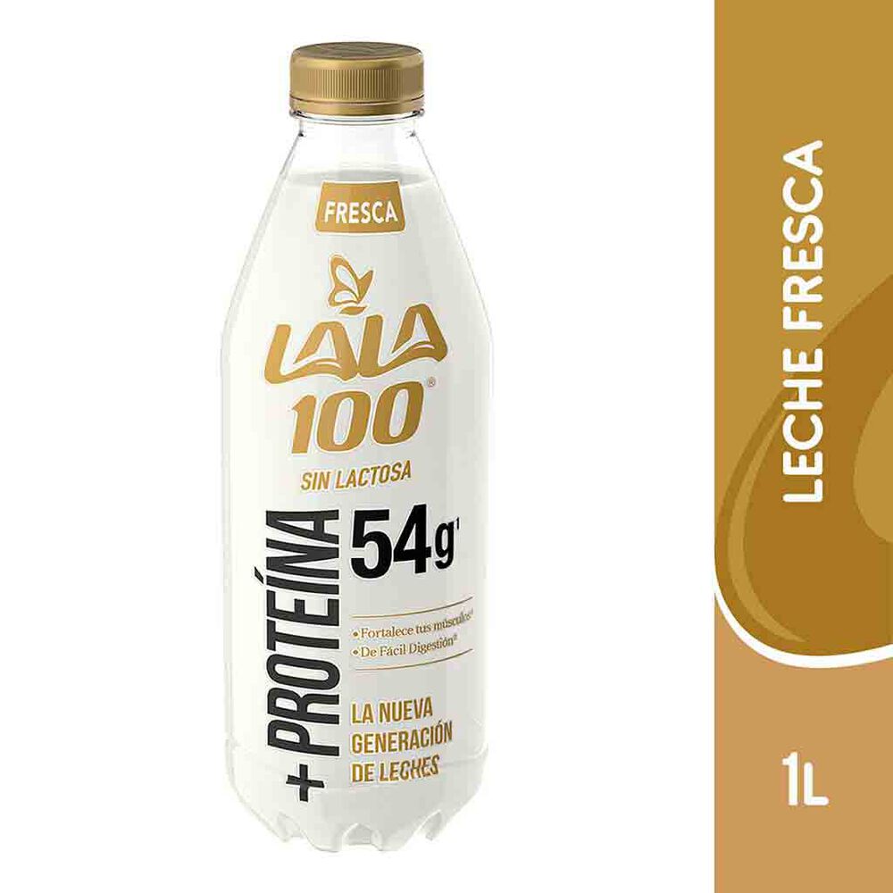 Leche Fresca Lala 100 Sin Lactosa Proteína  1 lt image number 0