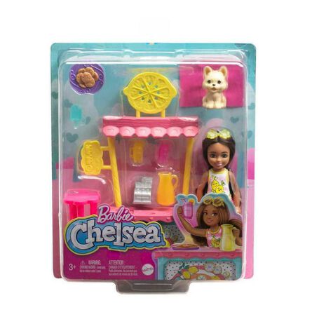 Set Chelsea Puesto de Limonadas Barbie image number 3