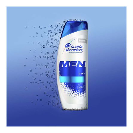 Shampoo Head & Shoulders Men Control Caspa 375 ml image number 2