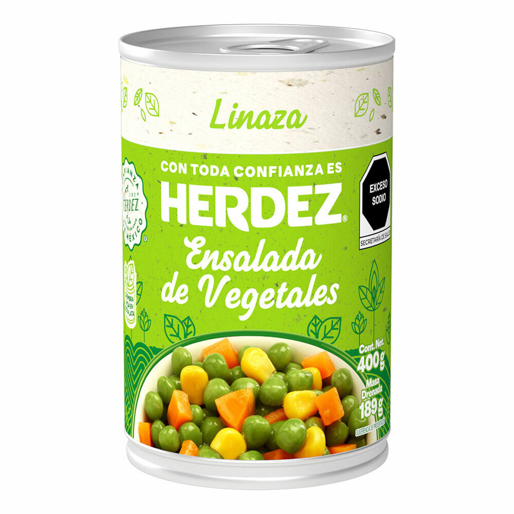 Ensalada de vegetales Herdez 400 g image number 0