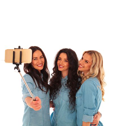 Mini Brazo para Selfie Steren MOV-303 Blanco image number 4