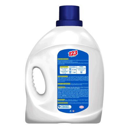 Detergente líquido 123 Color 4.65Lt image number 2