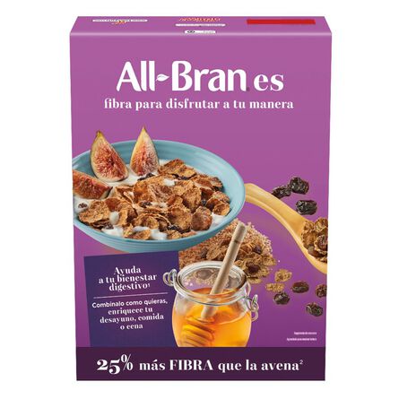 Cereal Kellogg's All Bran Pasas 285 g image number 2