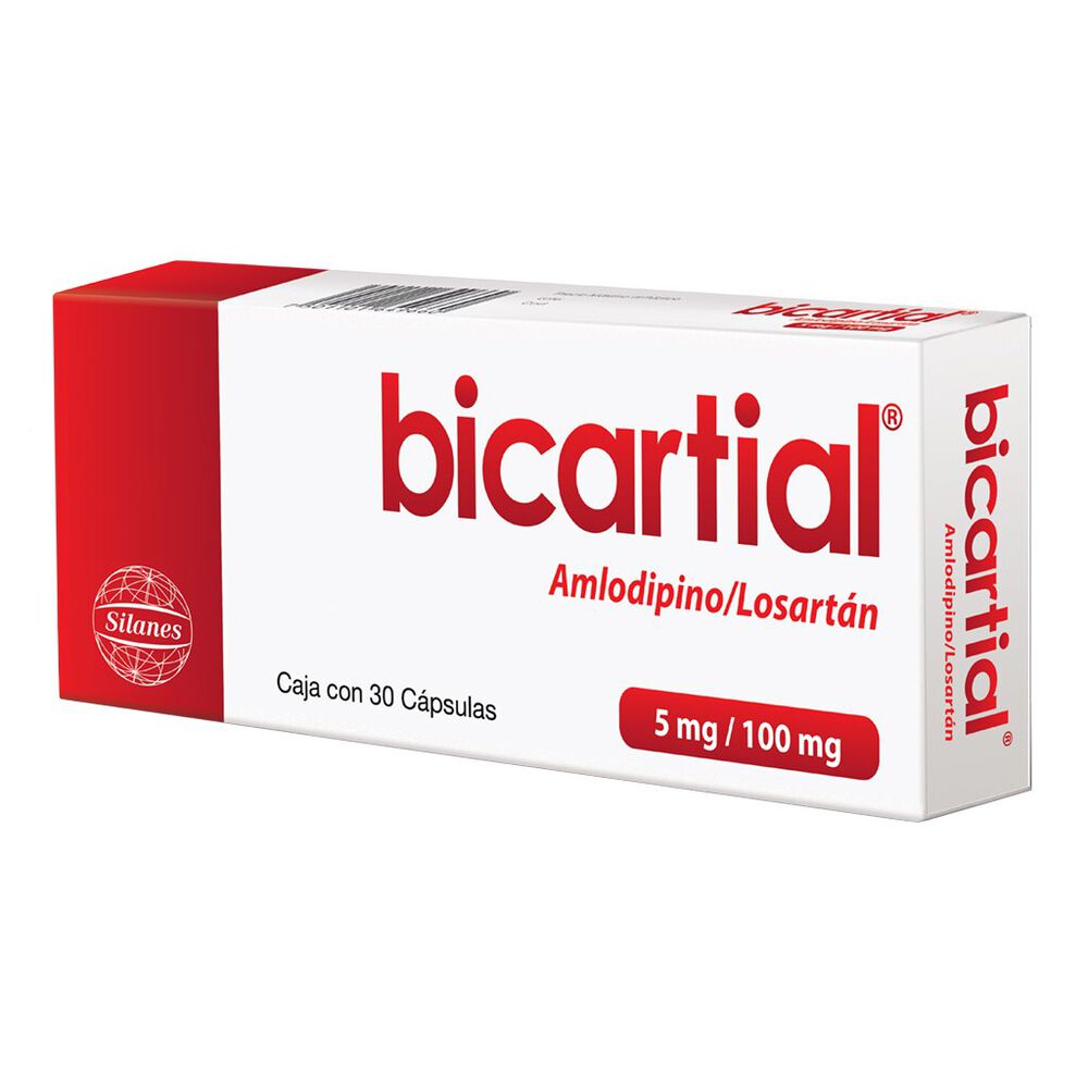 Bicartial 5 mg/100 mg Oral 30 Cápsulas image number 0
