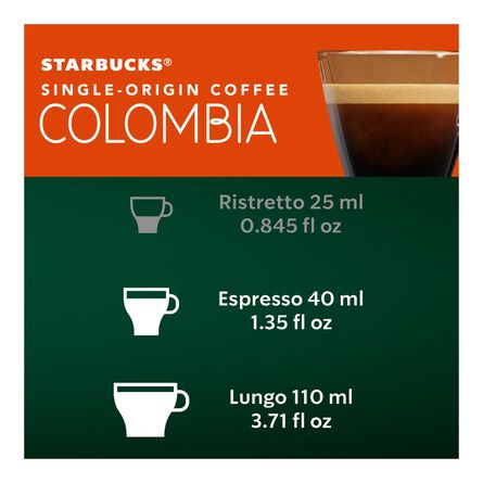 Café en Cápsula Starbucks by Nespresso Colombia 10 Cápsulas image number 7