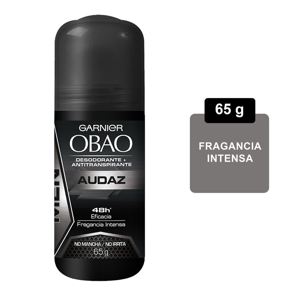 Desodorante Antitranspirante En Roll On Garnier Obao For Men Audaz 65 G image number 2