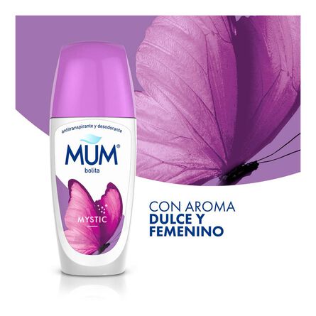Desodorante Antitranspirante Mum Roll On Mystic 60 gr image number 3