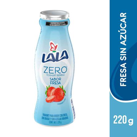Yoghurt Lala Zero Bebible Fresa 220 g image number 1