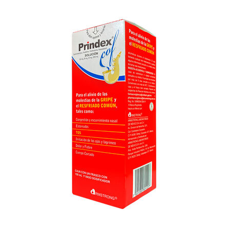 Jarabe Prindex Cof Con Vaso Dosificador 150 ml image number 2