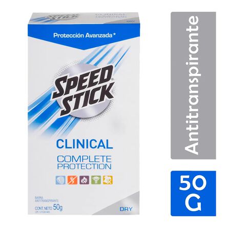 Desodorante Antitranspirante En Barra Speed Stick Clinical Complete Protection 50 G image number 5