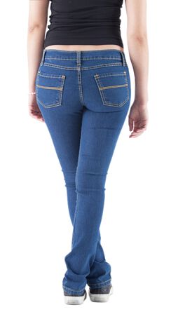 Jeans de Dama Basic Concepts Junior Talla 5 Doble Stone image number 1