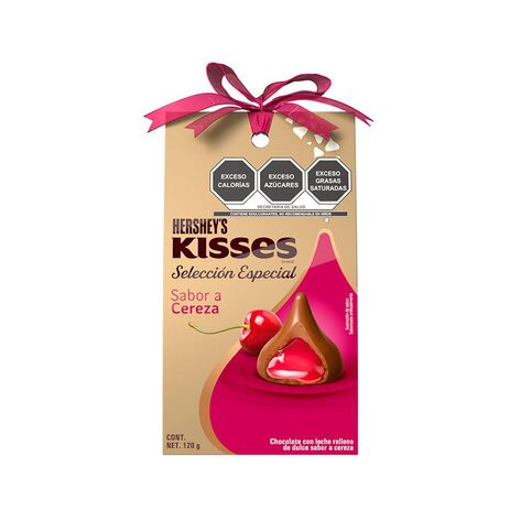 Chocolate Kisses Cereza 120 Gr Cj Kisses