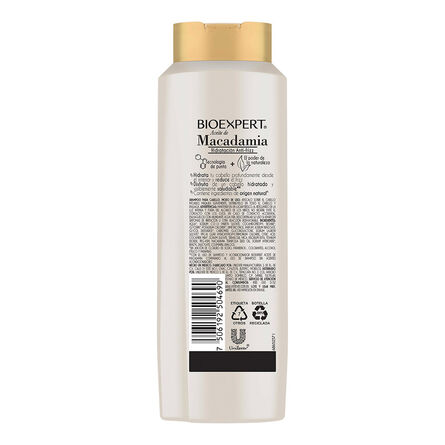 Shampoo Bioexpert Macadamia 650 ml image number 1