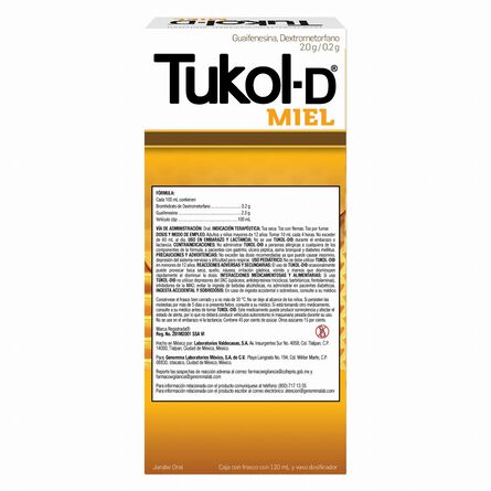 Tukol-D Jarabe para Tos Adulto 125 ml