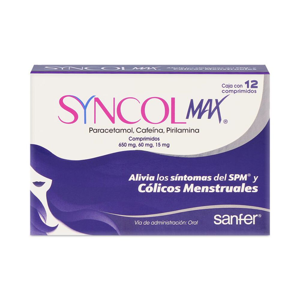 Syncol-Max 650/60/15mg Cpr con 12 image number 2