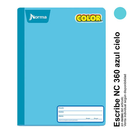 Cuaderno Profesional Norma Color 360 Cuadro 5mm 100 Hj image number 2