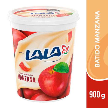 Yoghurt Lala Batido Manzana 900 g image number 1