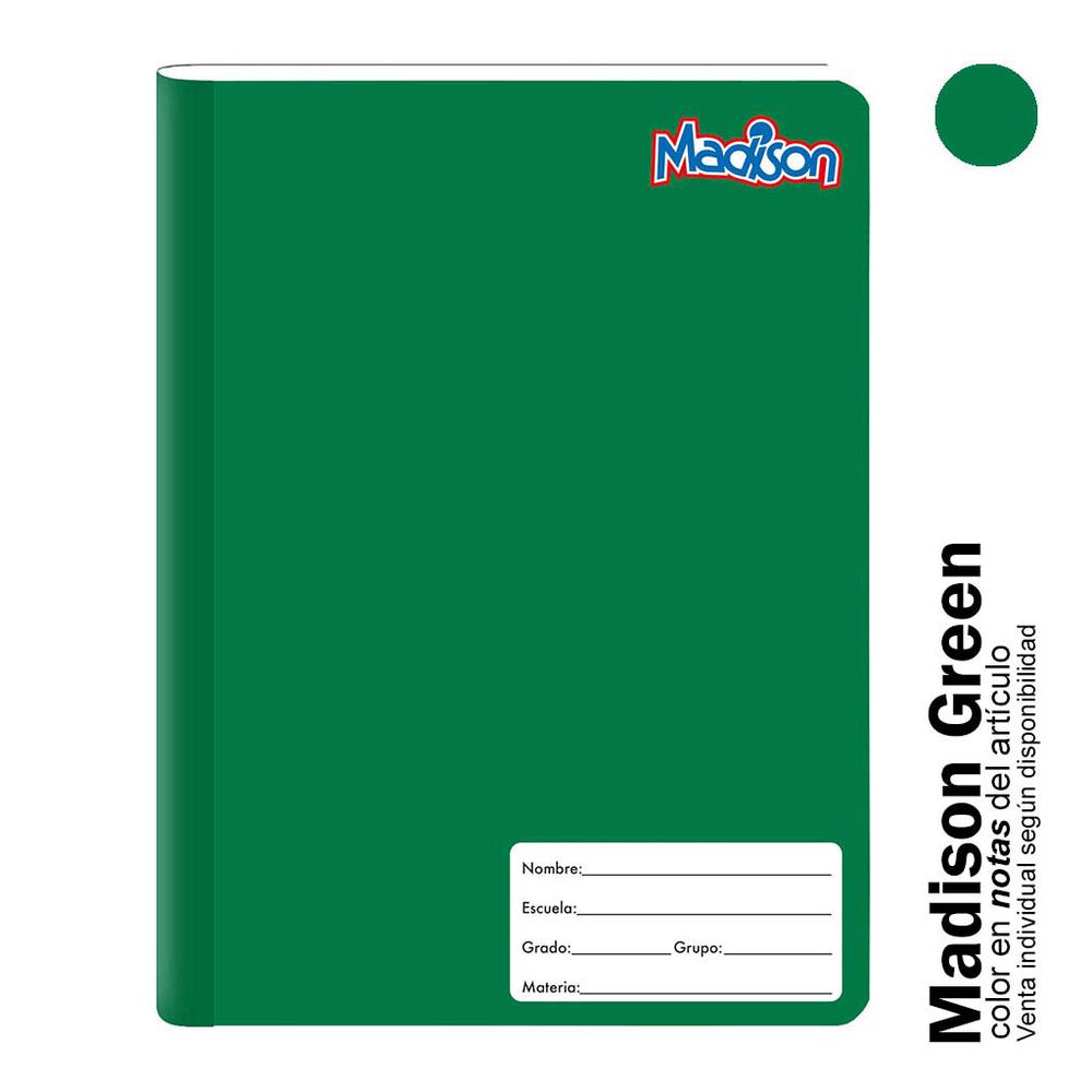 Cuaderno Profesional Norma Madison Cuadro 5mm 100 Hj image number 3