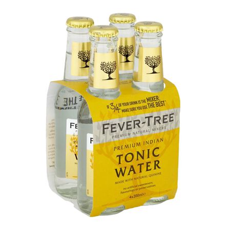 Mezclador Fever Tree Tonic Water 4 Pack 800 ml image number 1